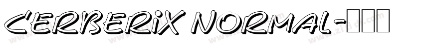 Cerberix Normal字体转换